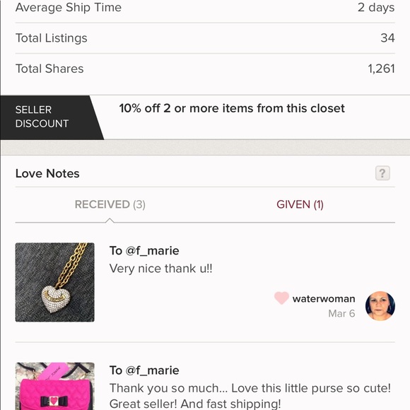 TOP RATED SELLER!!              💕MEET YOUR POSHER - Picture 2 of 5